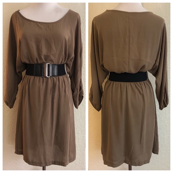 Brown Forever 21 Dress - Picture 1 of 5